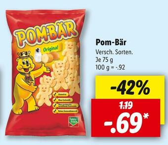 Lidl Pom-bär chips Angebot