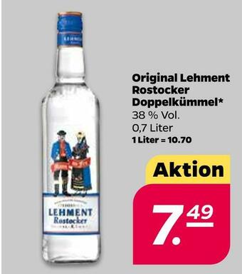 NETTO Original lehment rostocker kräuterlikör doppelkümmel Angebot