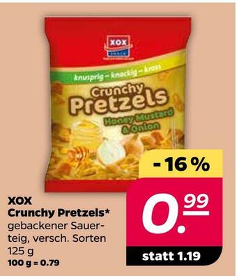 NETTO Xox crunchy pretzels Angebot