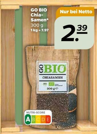 NETTO Go bio chia-samen Angebot