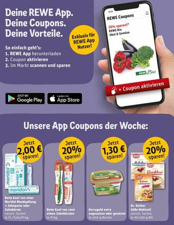 REWE Rewe jetzt coupons sichern! Angebot