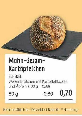 Superbiomarkt Mohn-sesam Kartöpfelchem Angebot