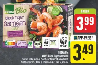 Edeka EDEKA Bio WWF Black Tiger Garnelen 180 g Packung Angebot