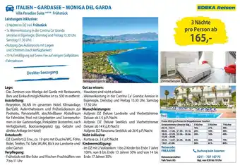 Edeka ITALIEN GARDASEE - MONIGA DEL GARDA Angebot