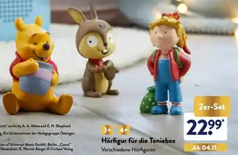 Aldi Nord Hörfigur für die Toniebox Angebot