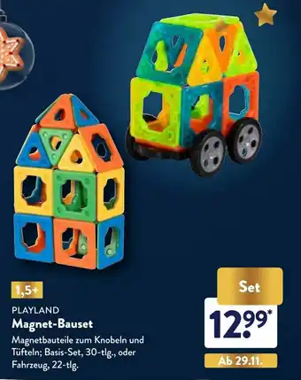 Aldi Nord Playland Magnet Bauset Angebot