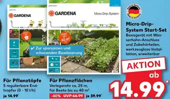 Kaufland Gardena Micro-Drip-System Start Set Angebot