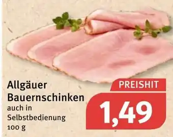 Feneberg Allgäuer Bauernschinken 100g Angebot