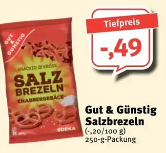 Feneberg Gut & Günstig Salzbrezeln 250g Angebot