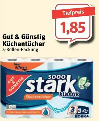 Feneberg Gut & Günstig Küchentücher Angebot