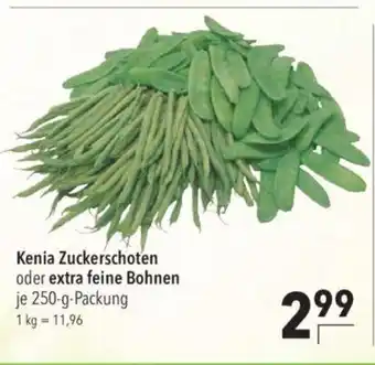 CITTI Markt Kenia Zuckerschoten oder extra feine Bohnen 250g Angebot