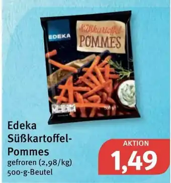 Feneberg Edeka Süßkartoffel Pommes 500g Beutel Angebot