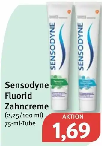 Feneberg Sensodyne Fluorid Zahncreme 75ml Angebot