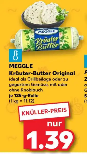 Kaufland MEGGLE Kräuter-Butter Original 125 g Dose Angebot