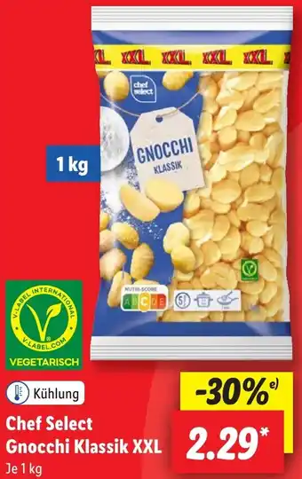 Lidl Chef Select Gnocchi Klassik XXL 1 kg Angebot