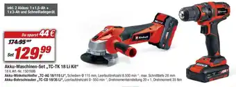 toom Baumarkt Einhell Akku Maschinen Set TC-TK 18 Li Kit Angebot