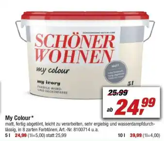 toom Baumarkt My Colour Angebot