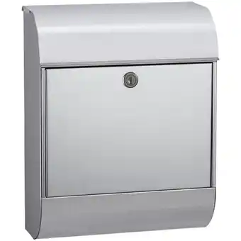 Hagebau ME-FA Briefkasten 872 Pearl, BxHxT: 35,7 x 45,2 x 17 cm, Stahl - grau Angebot