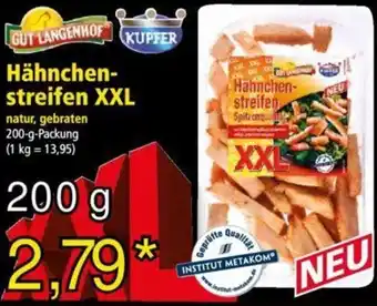 Norma GUT LANGENHOF Hähnchenstreifen XXL 200 g Packung Angebot