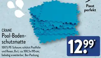 Aldi Nord CRANE Pool-Bodenschutzmatte Angebot