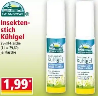 Norma ST. ANDREAS Insektenstich Kühlgel 25 ml Flasche Angebot