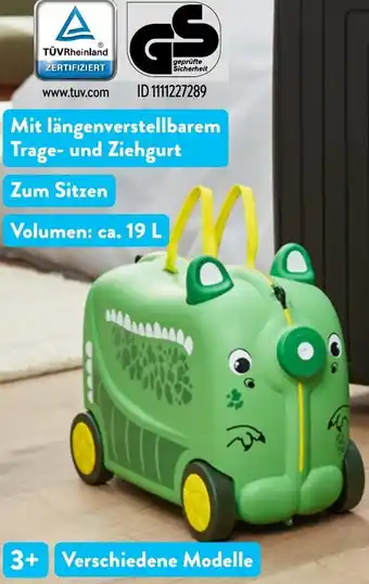 Aldi Nord LIVE IN STYLE Reisekoffer für Kinder Angebot