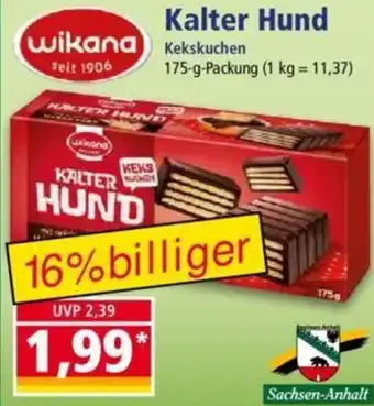 Norma Wikana Kalter Hund Kekskuchen 175 g Packung Angebot