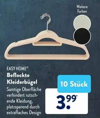 Aldi Süd Easy Home Beflockte Kleiderbügel Angebot