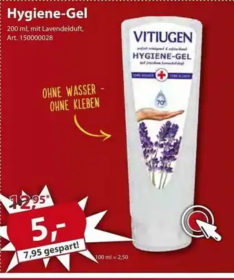 Sonderpreis Baumarkt Vitiugen Hygiene-gel Angebot