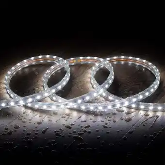 ManoMano LED-Streifen 220V ac 60 LED/m Kaltes Weiss IP65 nach Mass Breite 14mm Schnitt alle 100 cm 4 m Angebot