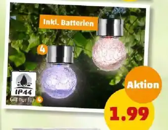 PENNY Solar-Deko-Leuchte Angebot