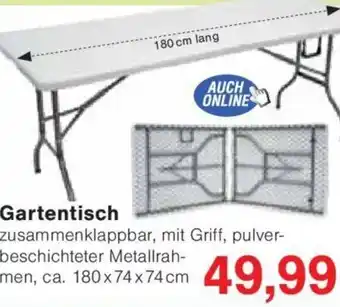 Jawoll Gartentisch Angebot