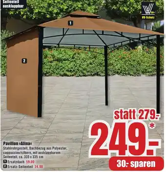 B1 Discount Baumarkt Pavillon Alina Angebot