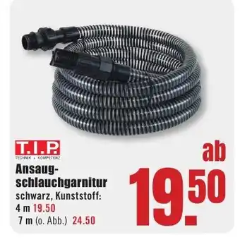 B1 Discount Baumarkt T.I.P Ansaug- schlauchgarnitur Angebot