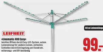 B1 Discount Baumarkt LEIFHEIT Linomatic 400 Easy Angebot