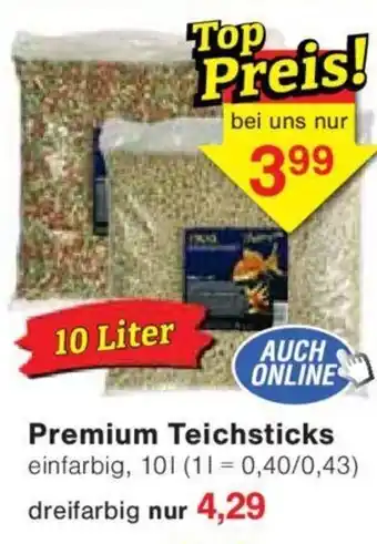 Jawoll Premium Teichsticks Angebot