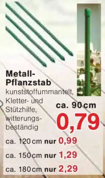 Jawoll Metall- Pflanzstab ca. 90 cm Angebot