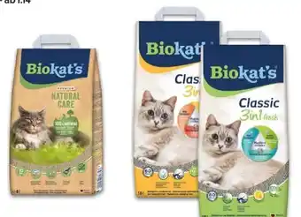 Das Futterhaus Katzenstreu Classic fresh 3in1 Angebot