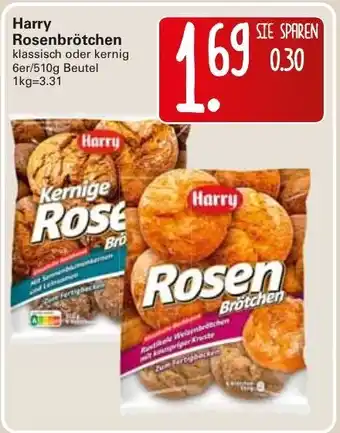 WEZ Harry Rosenbrötchen 510g Beutel Angebot