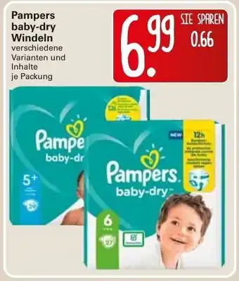 WEZ Pampers Baby Dry Windeln Angebot