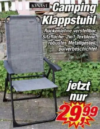 Posten Börse KYNAST Camping Klappstuhl Angebot
