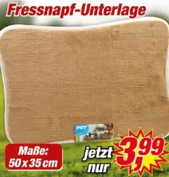 Posten Börse Fressnapf-Unterlage Angebot
