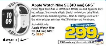 Euronics Apple Watch Nike SE (40 mm) GPS Angebot