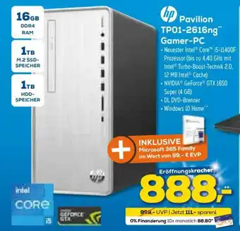 Euronics HP Pavilion TP01-2616ng Gamer PC Angebot