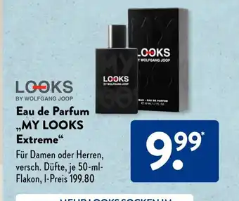 Aldi Süd LOOKS Eau de Parfum ,,MY LOOKS Extreme" Angebot