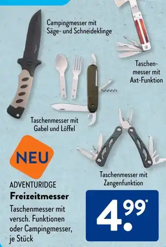 Aldi Süd ADVENTURIDGE Freizeitmesser Angebot