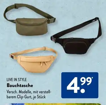 Aldi Süd LIVE IN STYLE Bauchtasche Angebot