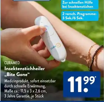 Aldi Süd CURAMED Insektenstichheiler „Bite Gone" Angebot