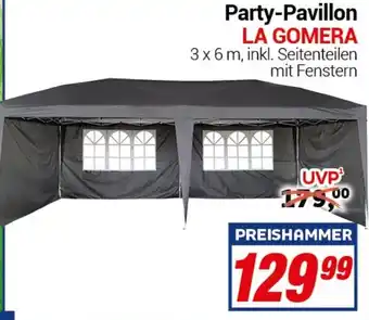 CENTERSHOP Party-Pavillon LA GOMERA Angebot