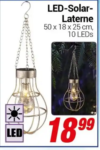 CENTERSHOP LED-Solar- Laterne Angebot
